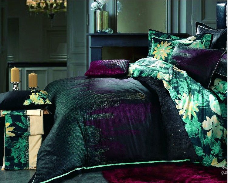 Black Modern Platform Bed