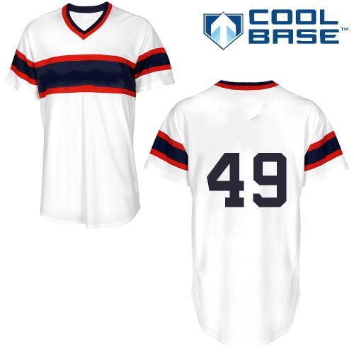 2017 2013 Chris Sale Jersey Base Retro White 49 Cool Base Baseball