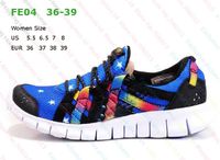 Cheap hot sale Woman Running shoes Free Run 4.0 Camouflage blue womens