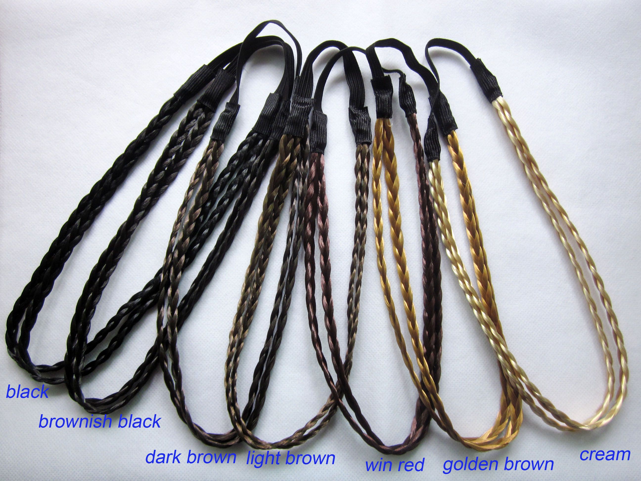 Fashion New Double hairband Hair belt Plait Braid Pigtail Hair Extensions Bohemian Headbands Wholesale Free shipping Colors
Fashion New Double hairband Hair belt Plait Braid Pigtail Hair Extensions Bohemian Headbands Wholesale Free shipping Colors