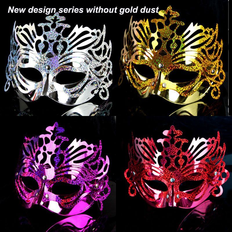 Masks Party Halloween Celebration Face Mask Funny Makeup Masquerade No