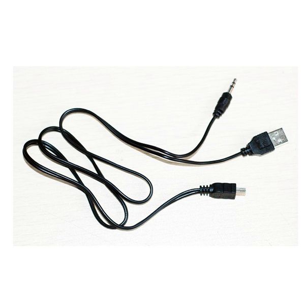 15.7 Mini Usb 5 Pin To Aux 3.5mm And Usb A Male Charging Cable Electrical Cables Power Cables