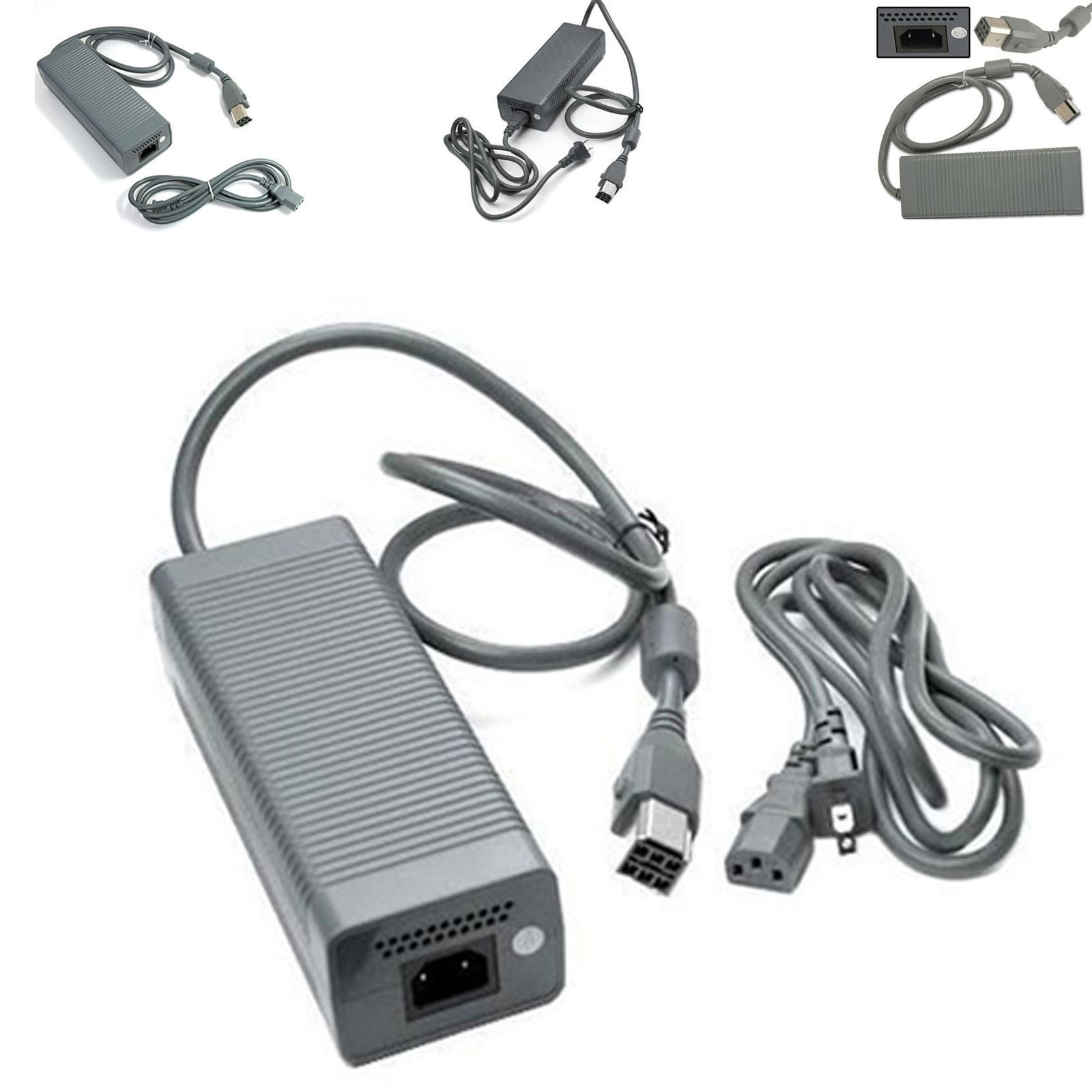 Power Ac Adapter For Xbox 360 Console Original 220v 203w With Power