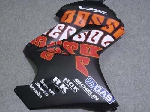 Flat color ROSSI 46 body Fairings for Honda VFR800 interceptor VFR 800RR 2002 2003 2004 2007 02 03 04 05 06 07 fairing
