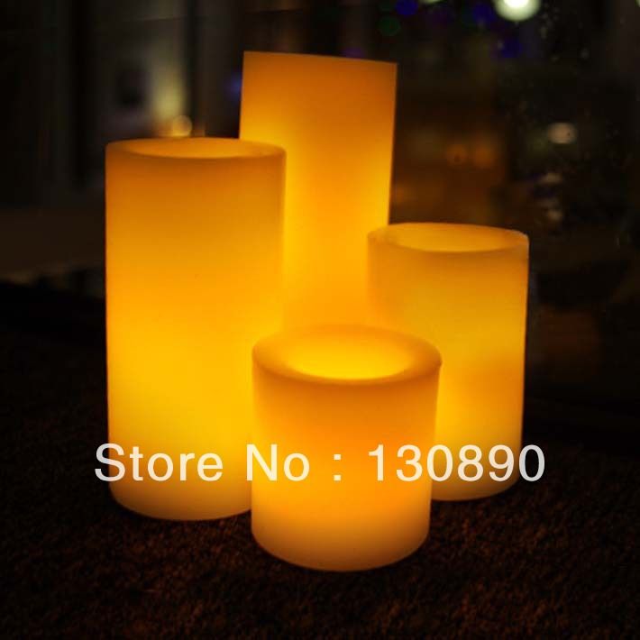 2x4'' Flameless Led Wax Candle Online Shopping For Candles Order