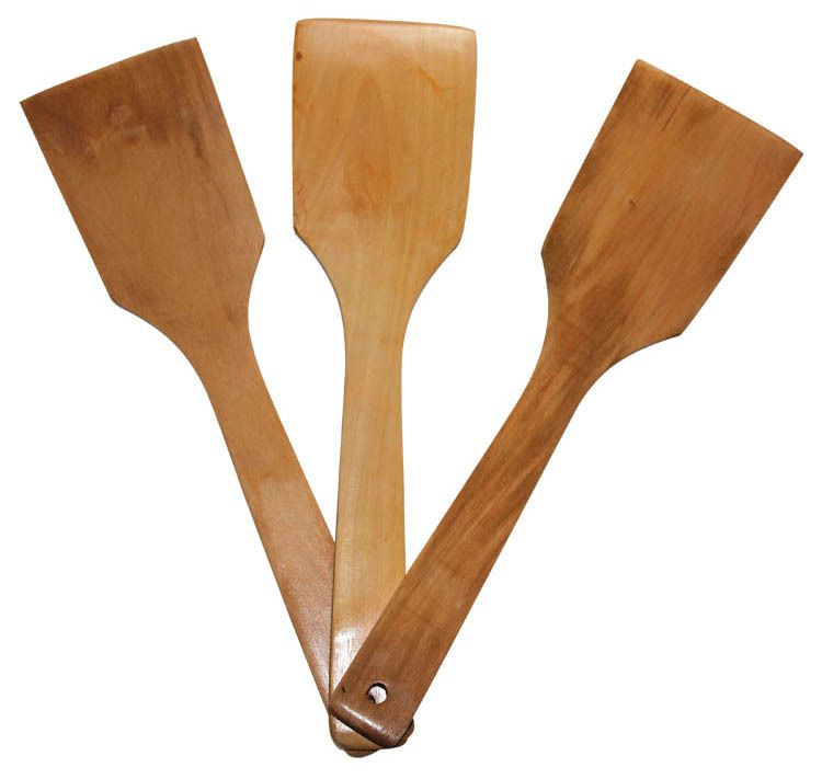 2017 Eco Friendly Wooden Spatula For Frying Pan Length 28cm*7.2cm