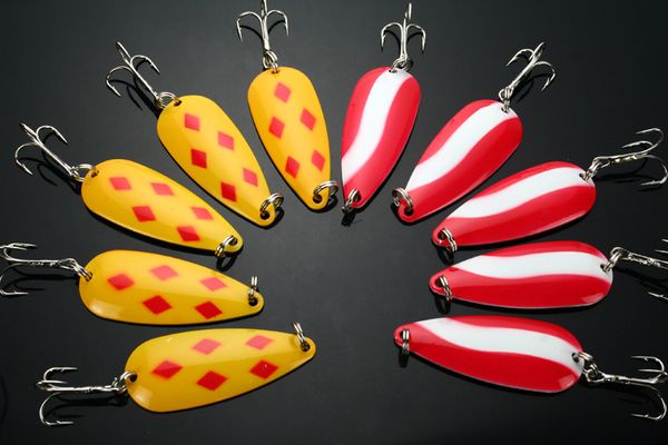 Lot 20 Fishing Lures Fishing Spoon Fishing Spinner Fish Tackle Spinnerbait Lures Fish BaitsBlades Pesca Peche Hooks Baits 10g/5cm
Lot 20 Fishing Lures Fishing Spoon Fishing Spinner Fish Tackle Spinnerbait Lures Fish BaitsBlades Pesca Peche Hooks Baits 10g/5cm