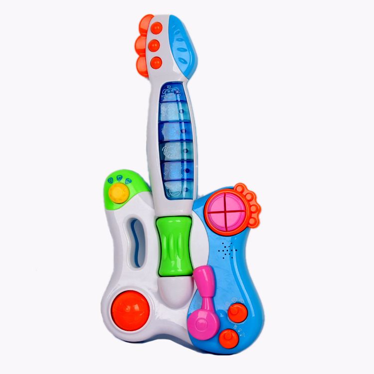 2018 Plastic Toy Beautiful Bass Guitar Educational Toys Children's Good