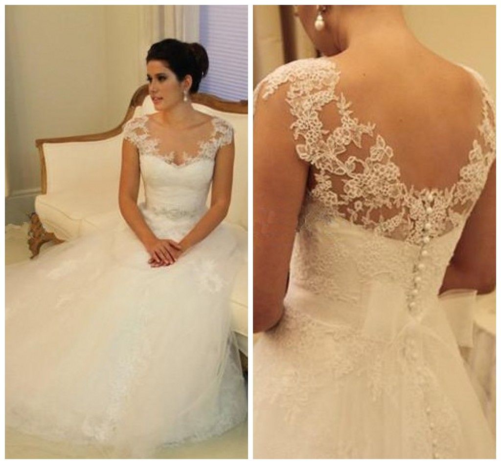 Ball Gowns with Cap Sleeves