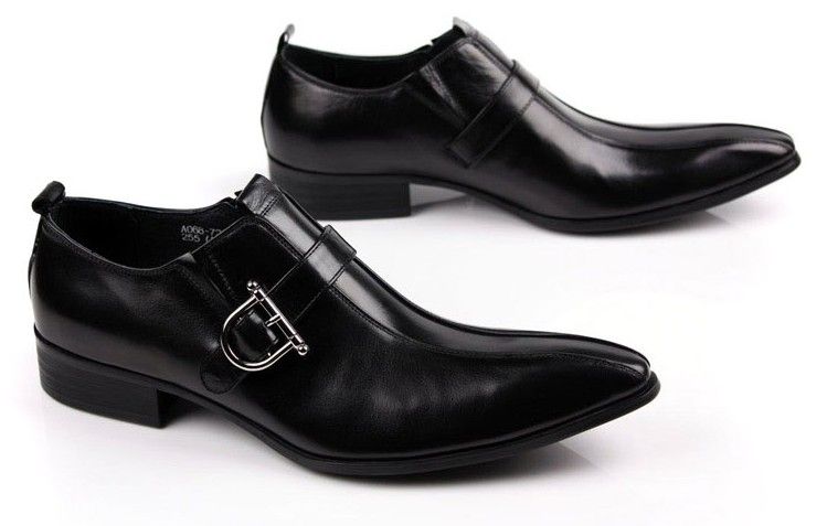 new arrivel men's shoes dress shoes with calf leather handmade men shoes