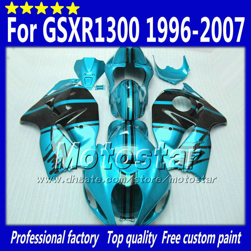 7 Gifts abs fairings for SUZUKI GSX1300R hayabusa 1996 - 2007 GSX 1300R 96-07 GSX-1300R black in glossy water blue fairing body set Sf30, Multi-color
7 Gifts abs fairings for SUZUKI GSX1300R hayabusa 1996 - 2007 GSX 1300R 96-07 GSX-1300R black in glossy water blue fairing body set Sf30, Multi-color