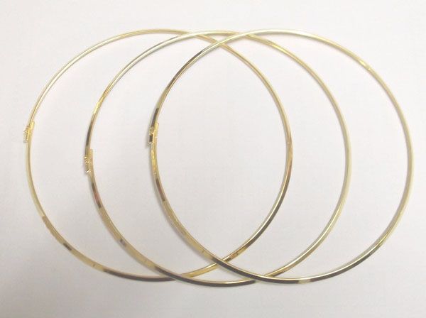 10pcs/lot Gold Plated Choker Necklace Wire For DIY Craft Fashion Jewelry 18inch W19, Golden;silver
10pcs/lot Gold Plated Choker Necklace Wire For DIY Craft Fashion Jewelry 18inch W19, Golden;silver
