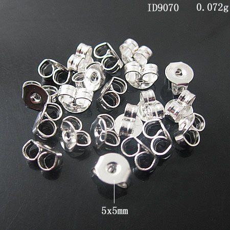 Beadsnice earring backs brass earring findings wholesale earrings nuts stopper pad size 5x5 mm ID 9070
Beadsnice earring backs brass earring findings wholesale earrings nuts stopper pad size 5x5 mm ID 9070
