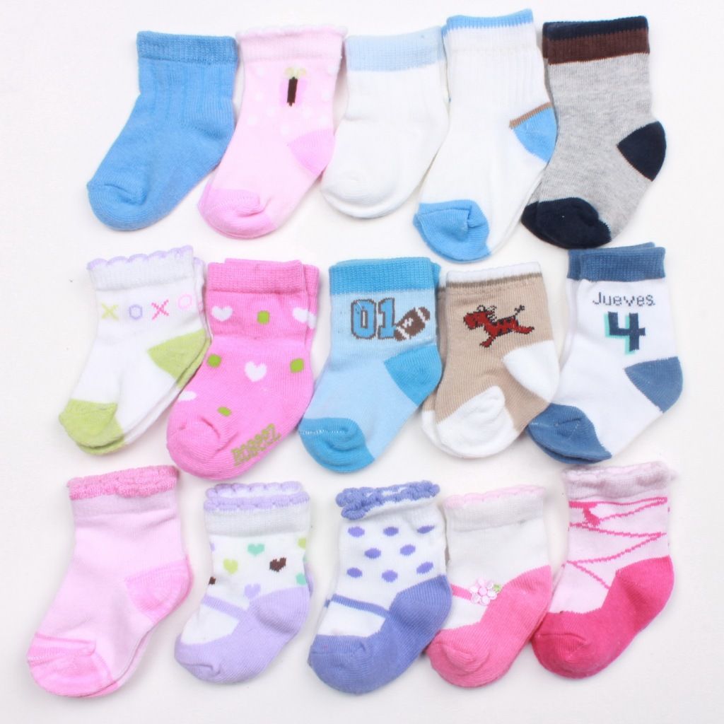 0 3 Months Baby Socks Children Socks Towel Socks Cotton Terry Socks