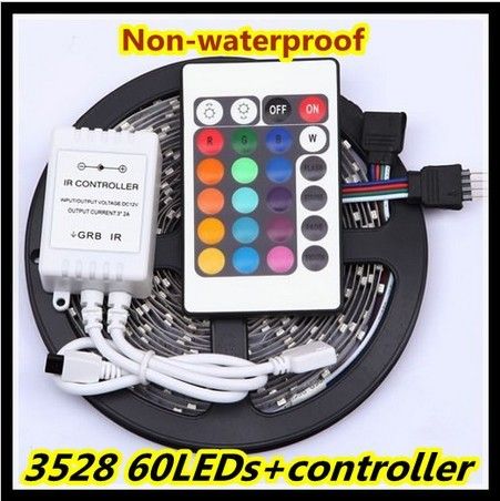 Hot Sale RGB/White/warm white/Bule/Yellow/Red/Green 3528 300leds non waterproof LED strip light 5m/roll+24 Keys IR Remote
Hot Sale RGB/White/warm white/Bule/Yellow/Red/Green 3528 300leds non waterproof LED strip light 5m/roll+24 Keys IR Remote