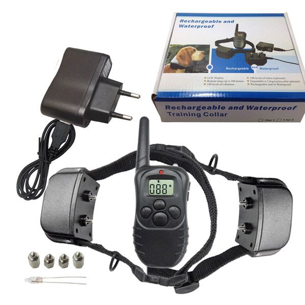 ... Dog Training Collar Rechargeable Waterproof Pet Training Collar Free