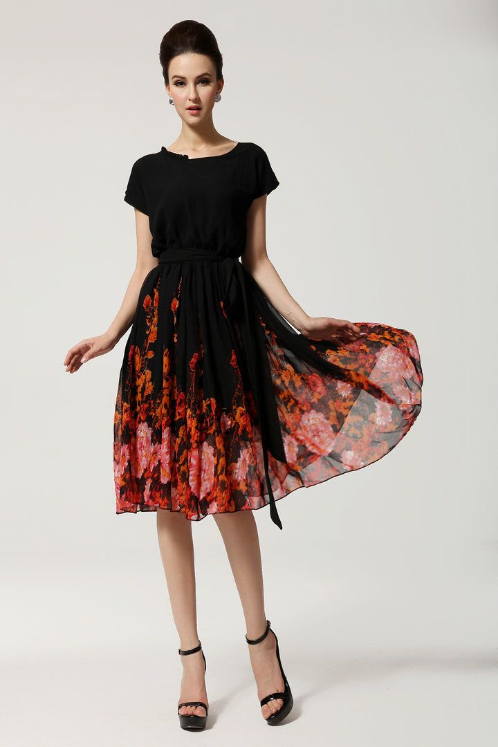 Women's Dress Bohemian Plus Plus Size Beach Chiffon Dress Bat Sleeve ... Women's Dress Bohemian Plus Plus Size Beach Chiffon Dress Bat Sleeve ...