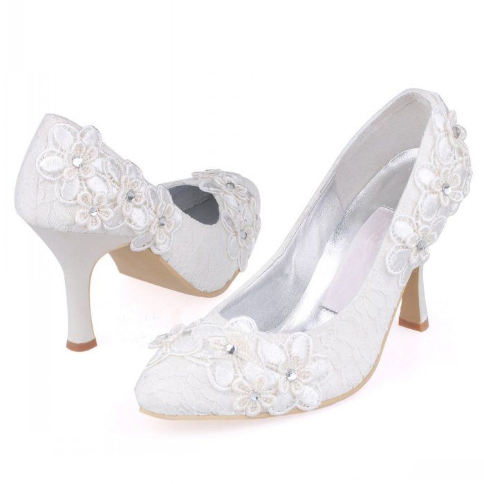... Appliqued Lace Wedding Shoes Discount 9 Cm Women Flowers Bridal Shoes ... Appliqued Lace Wedding Shoes Discount 9 Cm Women Flowers Bridal Shoes