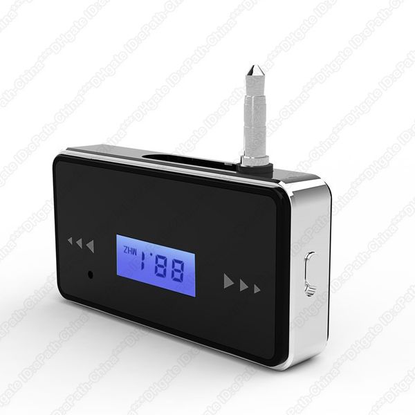 A2 3.5mm Jack Stereo Car Cell Phone Fm Transmitter/Fm Receiver For