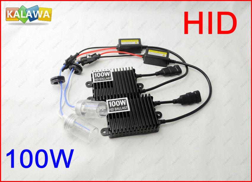 12v 100w Xenon Hid Hid Kit Set Hid Conversion Kit H1 H3 H4 H7 H11 9005