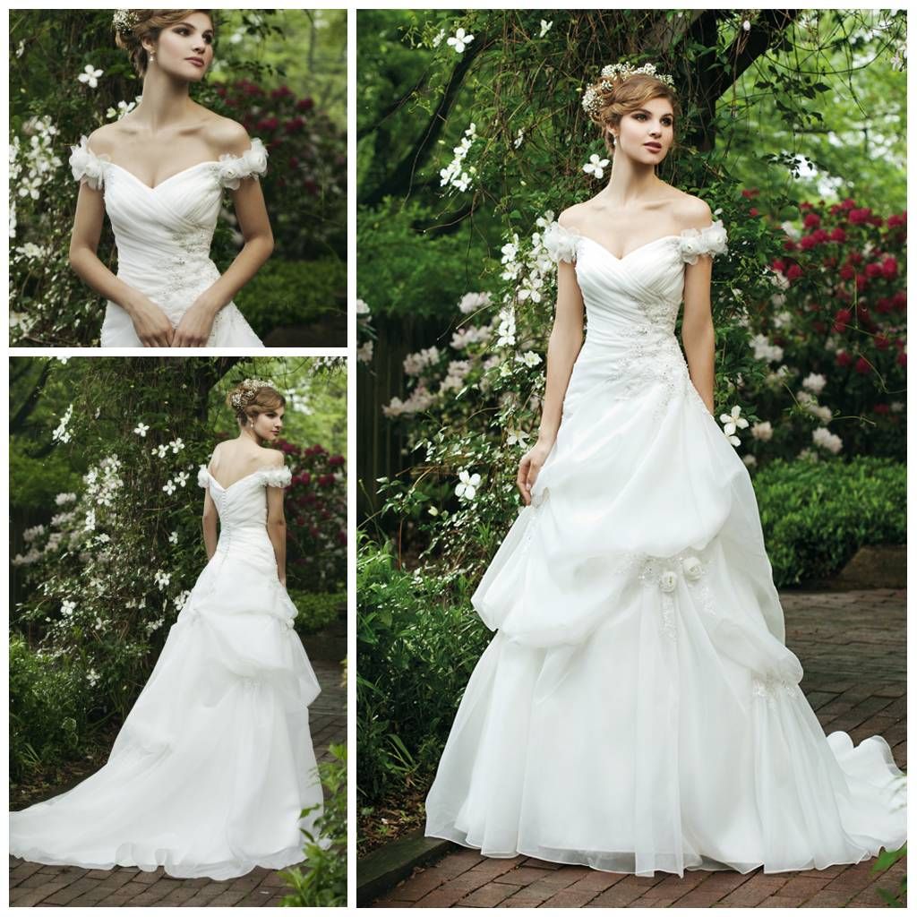 fairy themed wedding dresses