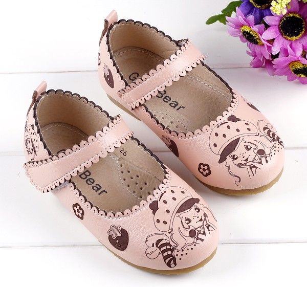 2013 G.G Bear Korean Style Girls Cartoon Shoes Kids