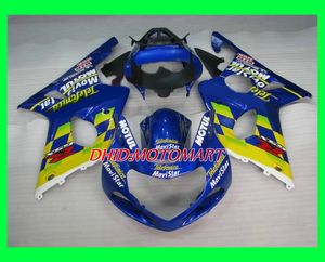 SUZUKI GSXR1000 K2 için motosiklet Fairing kiti 00 01 02 GSXR 1000 2000 2001 2002 ABS Mavi yeşil Marangozluk seti SD06