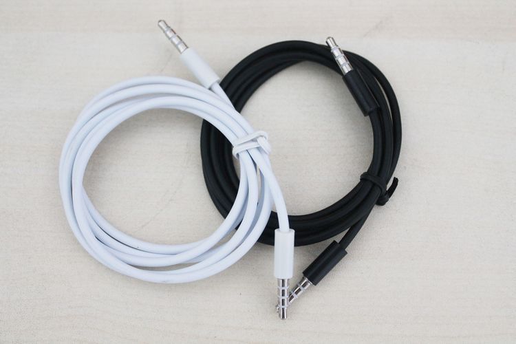 1m white black Male to Male 3.5mm Stereo AUX Audio Cable for mp3 speaker cell phone via DHL 100pcs/lot
1m white black Male to Male 3.5mm Stereo AUX Audio Cable for mp3 speaker cell phone via DHL 100pcs/lot
