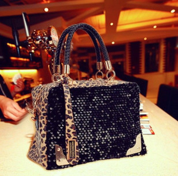 Women Handbag Designers Brand Vintage Leopard Handbag 2013 New