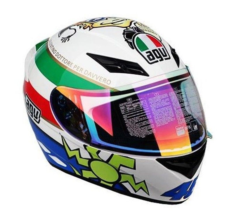 Dr. Authentic Italy'S Top Motorcycle Helmets Full Face Helmet Sports Car Helmet Agv K3 Rossi