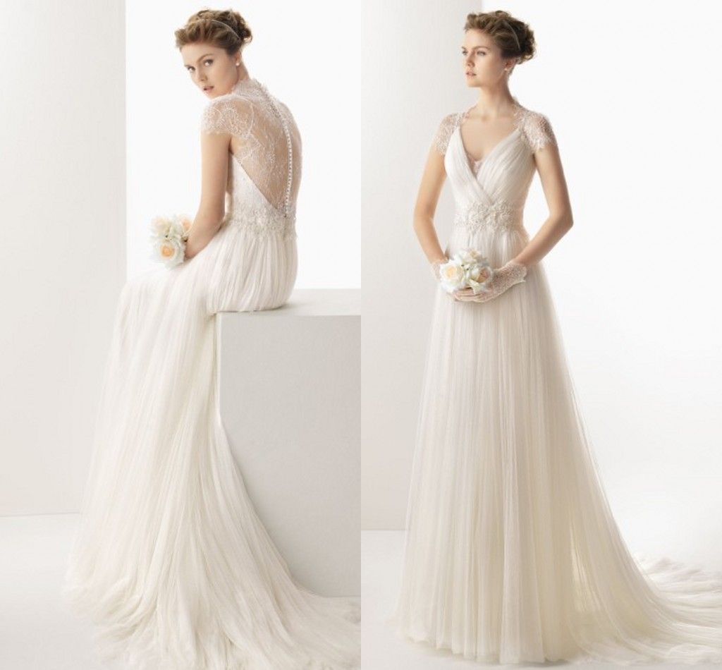 slim a line wedding dress