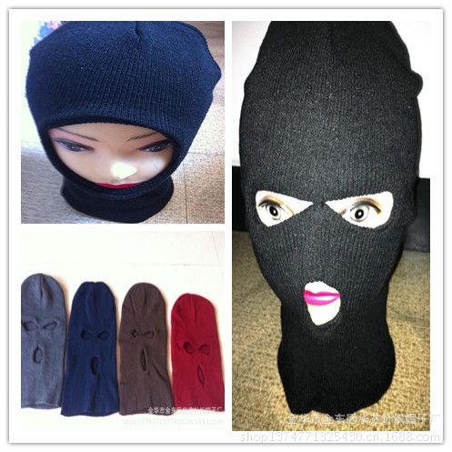 3hole adult ski mask lot 3hole adult ski mask lot