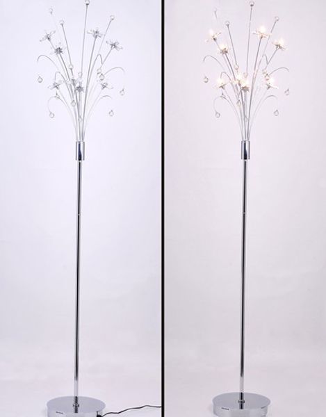 K9 kristall blumen blumenblatt stehleuchte modern fashion kreative ...