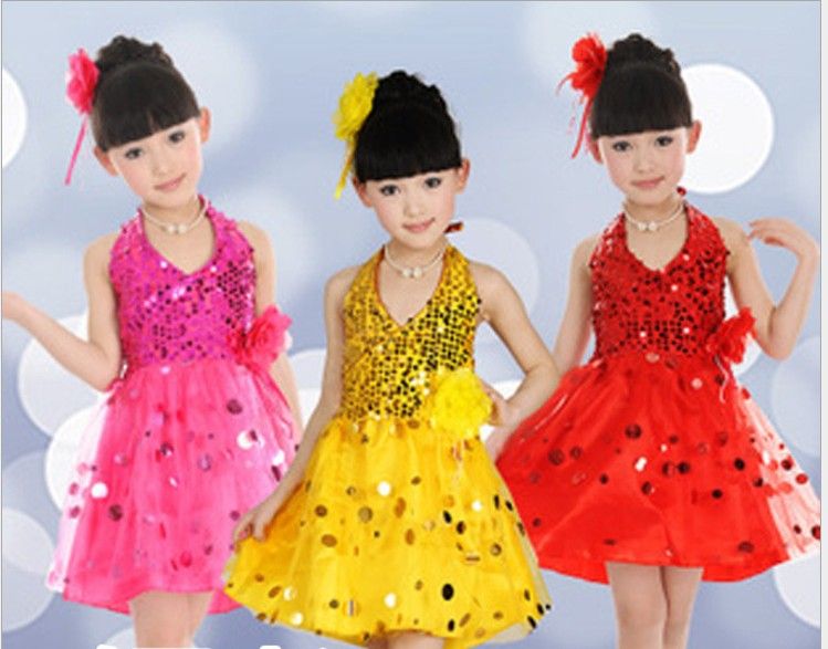 2018 Baby Girl Dancewear Baby Girl Dancing Dresses Girls Kindergarten
