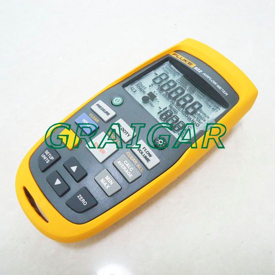 2017 Fluke 922 Hvac Pressure Airflow Meter Micromanometer, Differential