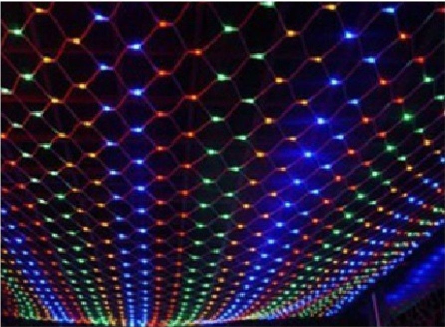 10M X8M LED Net Mesh Lights Christmas Window Curtain String Light Outdoor Fairy Light Garland for Wedding Holiday Decor