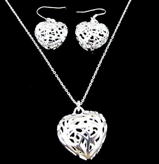 Free Shipping with tracking number BestMost Hot sell Women's Delicate Gift Jewelry 925 Silver Plated Mix Jewelry Set 12 Set