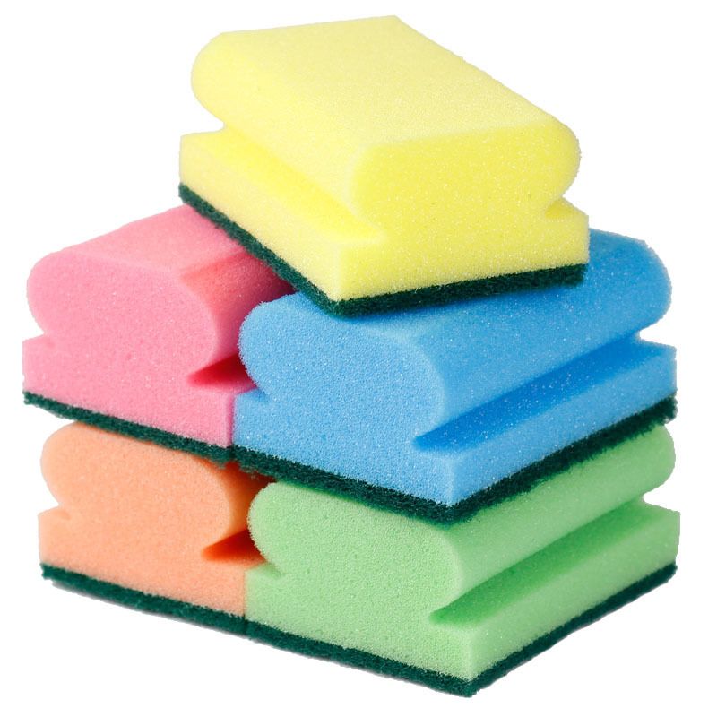 Online Cheap Large Encryption Sponge Wash Cloth Double Faced Kitchen