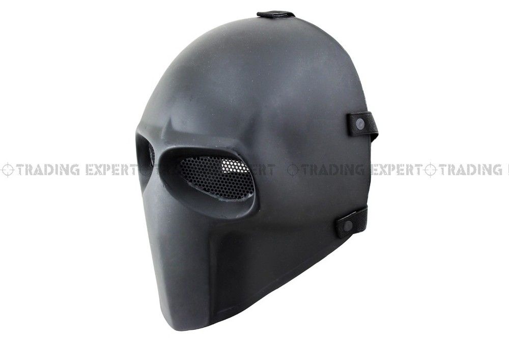 Army of Two Mask Fibreglass Airsoft Paintball Helmet Black Bd6595a