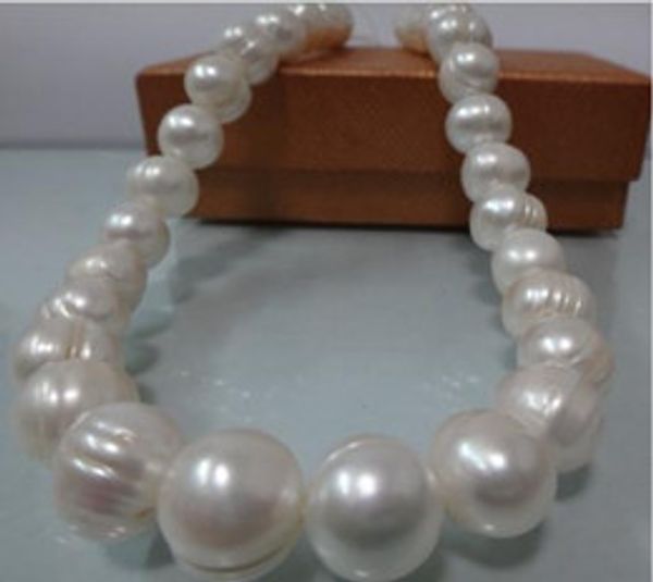 New Fine Genuine Pearl Jewelry HUGE 20"10-11MM NATURL SOUTH SEA GENUINE WHITE BAROQUE PEARL NECKLACE 14K
New Fine Genuine Pearl Jewelry HUGE 20"10-11MM NATURL SOUTH SEA GENUINE WHITE BAROQUE PEARL NECKLACE 14K