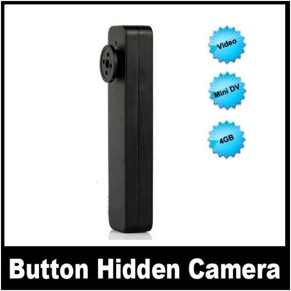 640x480 Mini 4gb Spy Button Pinhole Camera Mini Dv Color Camcorder Mac