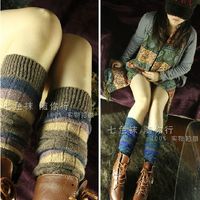 Winter knitted Leg Warmers for Women Fashion Gaiters Boot Cuffs Socks
