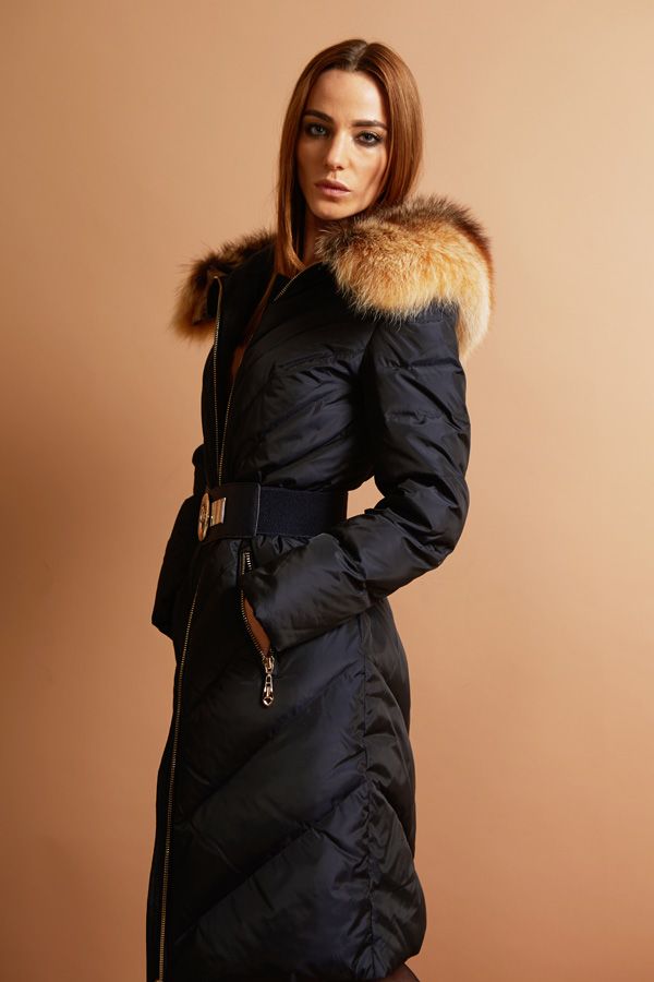 2017 Exports Russia Luxury Women Long Down Coat Winter