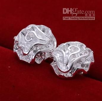 925 silver plated earrings Fashion 28 style mixed