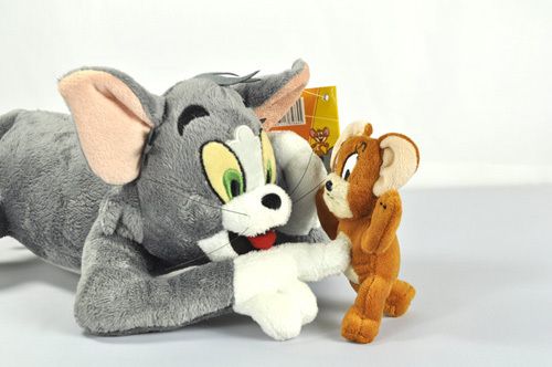 tom and jerry soft toy