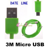 Wholesale Colorful M ft Micro USB Data Sync Charger Cord Charging Cable For Samsung Galaxy S4 S IV i9500 S3 S2 Blackberry HTC