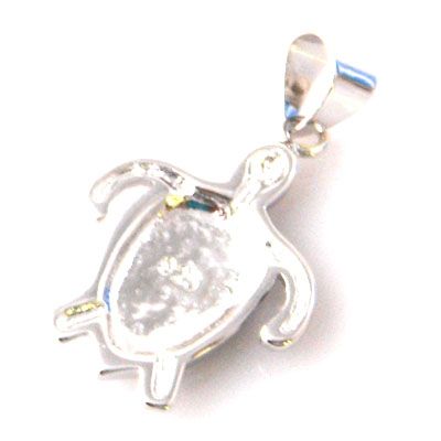 blue opal jewelry ,turtle design pendant and earring set women jewelry set