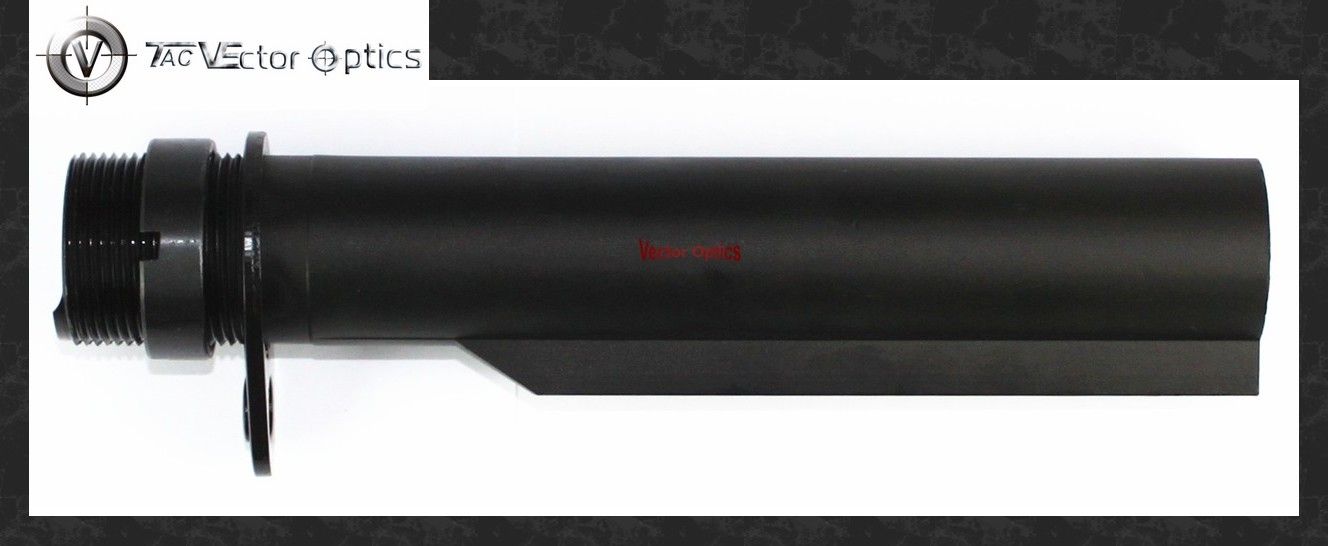 Vector Optics Buffer Tube For Mil Spec Size Stock Six Position With Nut
