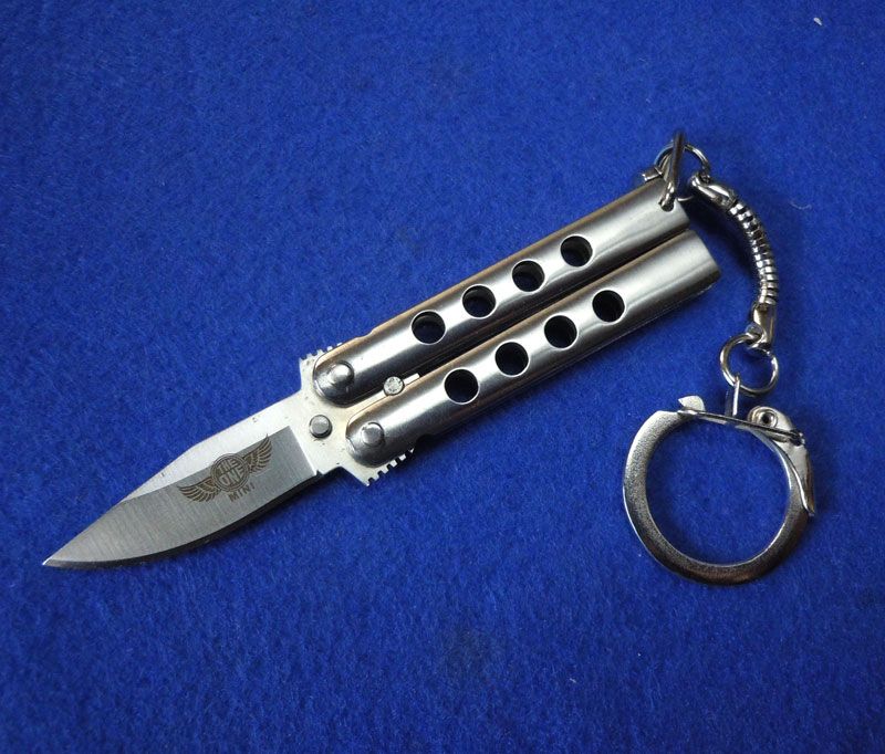 The One Mini Balisong Pocket Knife Hunting Knives Fixed Multi Tool