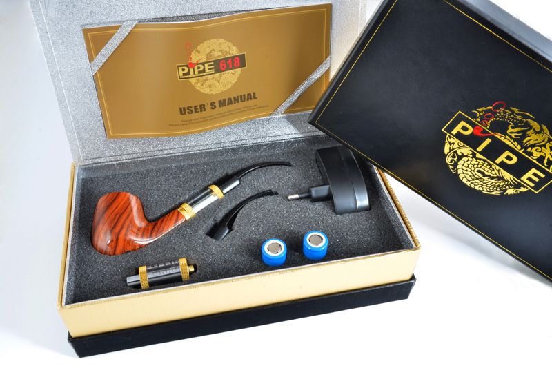Pipe 618 E Pipe Electronic Cigarette Set Series Old Fashioned Smoking Pipe Style Electronic